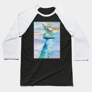 STATUE OF LIBERTY - THE TORCH Baseball T-Shirt